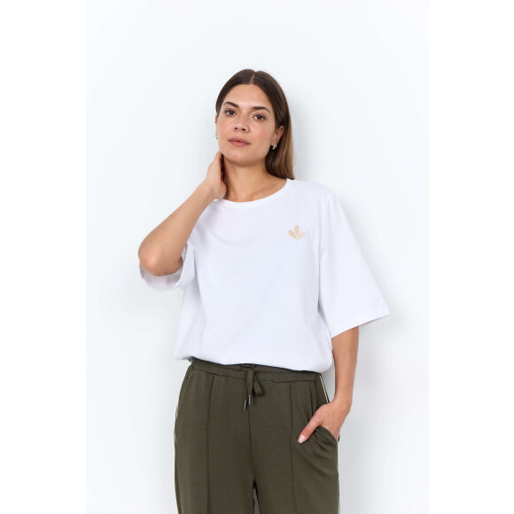 Soyaconcept Tee - Firina - hvid - Dame - T-shirts - Soyaconcept 