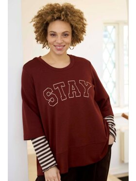 Zhenzi bluse - Mya  - Overdele til Plus size - Zhenzi