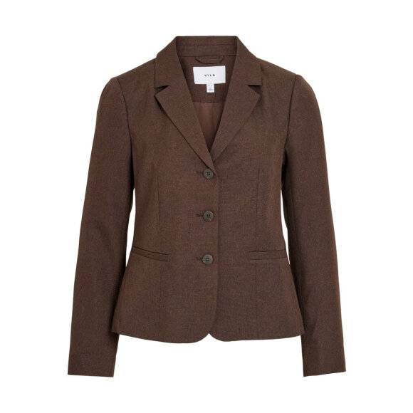 Vila Blazer - ViDarling - brun - Blazer til kvinder - VILA