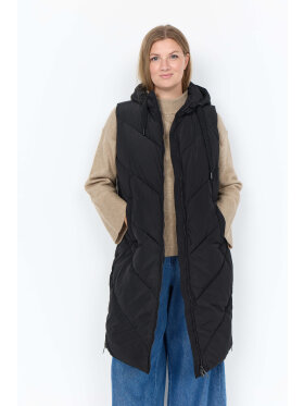 Wasabiconcept vest - Gabriela - sort - Plus size overtøj til kvinder - Wasabiconcept Wasabiconcept vest - Gabriela - sort - Plus size overtøj til kvinder - Wasabiconcept