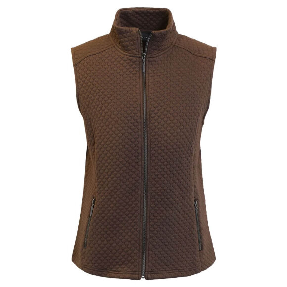Brandtex vest - brun - Dame - Veste - Brandtex