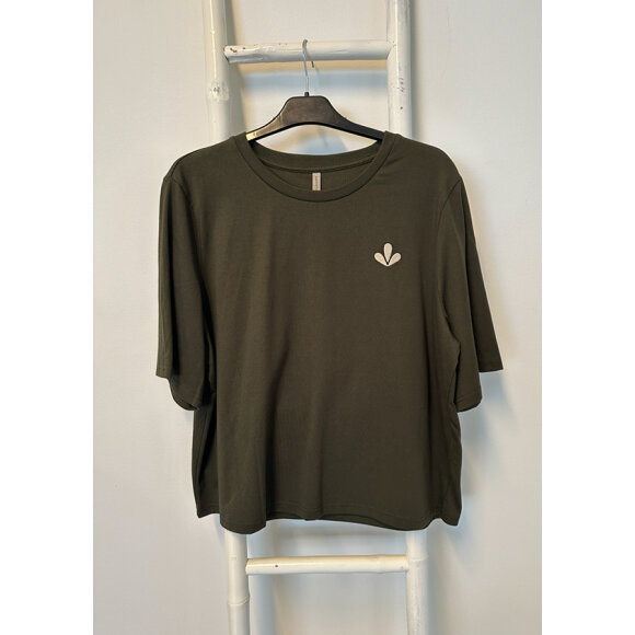 Soyaconcept Tee - Firina - grøn - Dame - T-shirts - Soyaconcept 