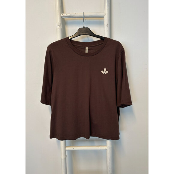 Soyaconcept Tee - Firina - Brun - Dame - T-shirts - Soyaconcept 