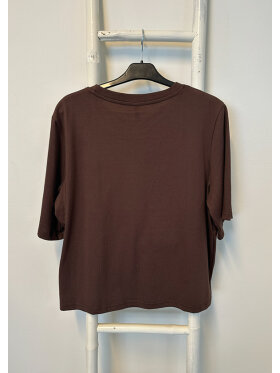 Soyaconcept Tee - Firina - Brun - Dame - T-shirts - Soyaconcept 