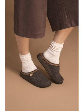 Rohde hjemmesko - Novara - mocca - Hjemmesko til damer - bløde slippers mm. - Rohde Rohde hjemmesko - Novara - mocca - Hjemmesko til damer - bløde slippers mm. - Rohde