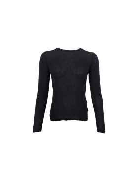 Black Colour Meshbluse - BCalba - sort - Dame - Bluser - Black Colour