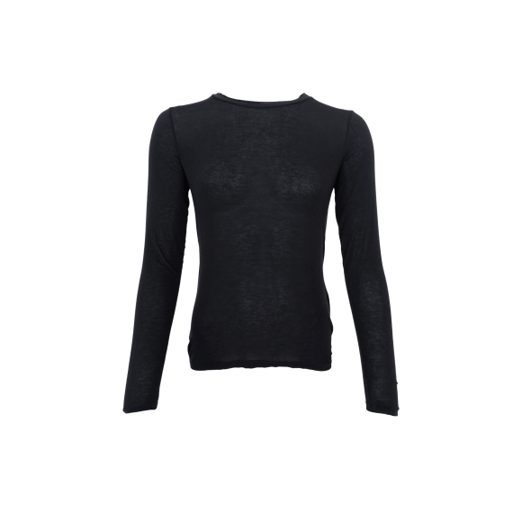 Black Colour Meshbluse - BCalba - sort - Dame - Bluser - Black Colour