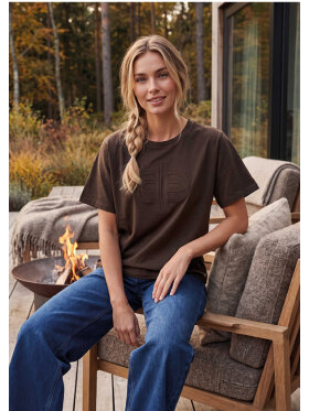 Prepair T- shirt - Alba - Brun - Dame - T-shirts - PREPAIR