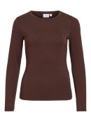 Vila Bluse - ViAmbiosa - brun - Dame - Bluser - VILA
