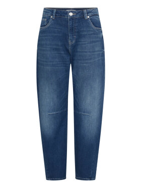 Pulz Jeans - Barrel - Dark blue - Dame - Jeans - PULZ Jeans Pulz Jeans - Barrel - Dark blue - Dame - Jeans - PULZ Jeans