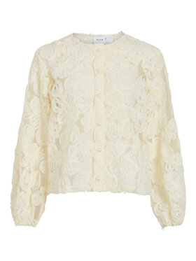 Vila Cardigan - ViLexie - Off White - Dame - Bluser - VILA Vila Cardigan - ViLexie - Off White - Dame - Bluser - VILA