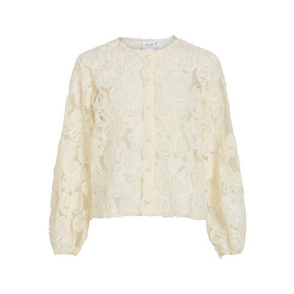 Vila Cardigan - ViLexie - Off White - Dame - Bluser - VILA