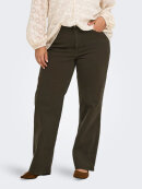 Only Carmakoma Bukser - CarWilly - Brun - Plus size bukser til kvinder - ONLY CarmaKoma