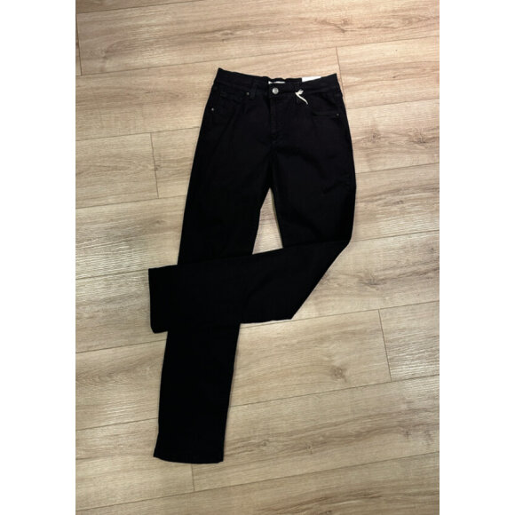 Bessie Jeans - Jessie-ST - Sort - Dame - Jeans - Bessie