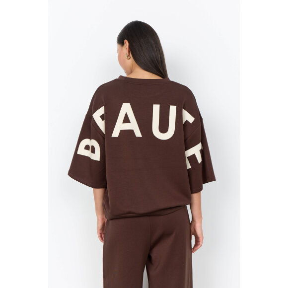 SoyaConcept sweatshirt - Janny - Brun - Dame - Sweatshirts - Soyaconcept 