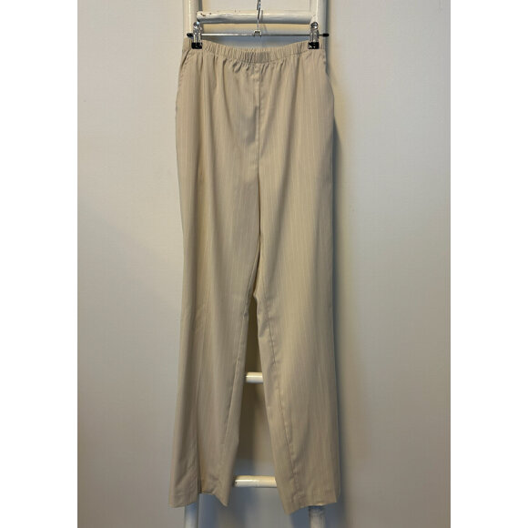 Brandtex bukser - Anna - Sand m/strib - Dame - Bukser  - Brandtex