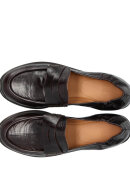 Billi bi loafers - Mogano Eel Naplack  - Dame - Sko - Billi bi