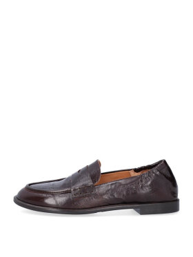 Billi bi loafers - Mogano Eel Naplack  - Dame - Sko - Billi bi