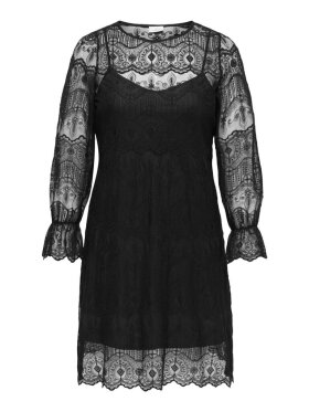 Only Carmakoma kjole - CarZenia - Sort/lace - Kjoler til plus size kvinder - ONLY CarmaKoma Only Carmakoma kjole - CarZenia - Sort/lace - Kjoler til plus size kvinder - ONLY CarmaKoma
