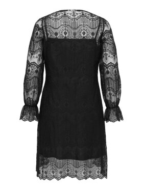 Only Carmakoma kjole - CarZenia - Sort/lace  - Kjoler til plus size kvinder - ONLY CarmaKoma