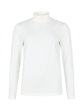 Brandtex rullekrave bluse - Off white - Dame - Bluser - Brandtex Brandtex rullekrave bluse - Off white - Dame - Bluser - Brandtex