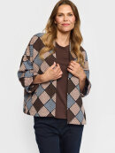 2-biz blazer - Danielle - Brun/blå - Blazer til kvinder - 2-Biz 2-biz blazer - Danielle - Brun/blå - Blazer til kvinder - 2-Biz