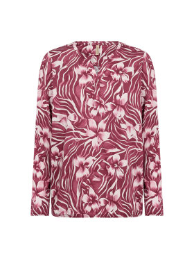 SoyaConcept bluse - Felicity - Rød - Dame - Bluser - Soyaconcept 