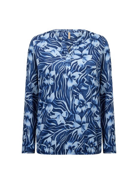 SoyaConcept bluse - Felicity - Blå - Dame - Bluser - Soyaconcept 
