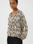 Part Two bluse - DoaaPW - Off White/Blomster - Dame - Bluser - Part Two Part Two bluse - DoaaPW - Off White/Blomster - Dame - Bluser - Part Two