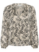 Part Two bluse - DoaaPW - Off White/Blomster - Dame - Bluser - Part Two Part Two bluse - DoaaPW - Off White/Blomster - Dame - Bluser - Part Two