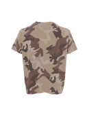 Black Colour t-shirt - Zelda - brown camouflage - Dame - T-shirts - Black Colour Black Colour t-shirt - Zelda - brown camouflage - Dame - T-shirts - Black Colour