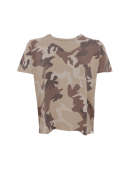 Black Colour t-shirt - Zelda - brown camouflage - Dame - T-shirts - Black Colour Black Colour t-shirt - Zelda - brown camouflage - Dame - T-shirts - Black Colour
