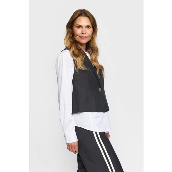 2-biz vest - Miriam - Grå - Dame - Veste - 2-Biz 2-biz vest - Miriam - Grå - Dame - Veste - 2-Biz