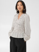 Part Two Bluse - DewaPW - Hvid/stribet - Dame - Bluser - Part Two Part Two Bluse - DewaPW - Hvid/stribet - Dame - Bluser - Part Two