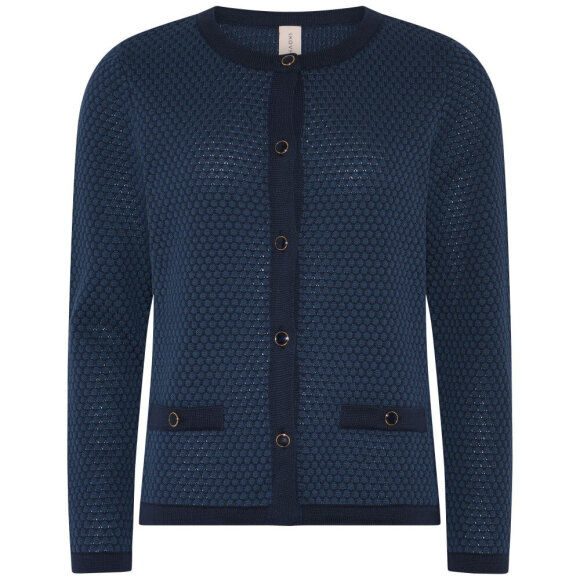 Skovhuus cardigan - Navy - Lækre striktrøjer til kvinder - Skovhuus Skovhuus cardigan - Navy - Lækre striktrøjer til kvinder - Skovhuus
