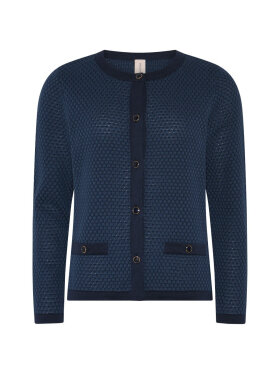 Skovhuus cardigan - Navy - Striktrøjer til kvinder - Skovhuus