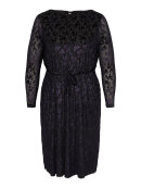 Only Carmakoma kjole - CarFlock - blomme/brun - Kjoler til plus size kvinder - ONLY CarmaKoma