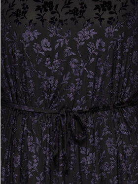 Only Carmakoma kjole - CarFlock - blomme/brun - Kjoler til plus size kvinder - ONLY CarmaKoma