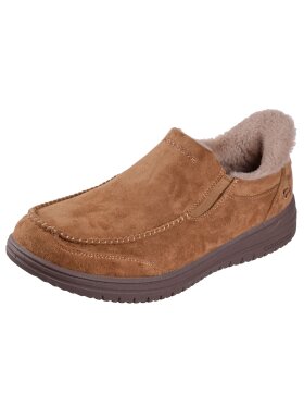 Skechers hjemmesko - slip-ins - Chestnut - Herre - Hjemmesko - Skechers