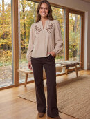 Prepair bluse - Laurel - Kit/brun - Dame - Bluser - Prepair Prepair bluse - Laurel - Kit/brun - Dame - Bluser - Prepair