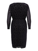 Only Carmakoma kjole - CarFlock - blomme/brun - Kjoler til plus size kvinder - ONLY CarmaKoma