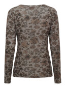 Marta bluse - Elissa - Fango/blomster - Dame - Bluser - Marta