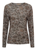 Marta bluse - Elissa - Fango/blomster - Dame - Bluser - Marta