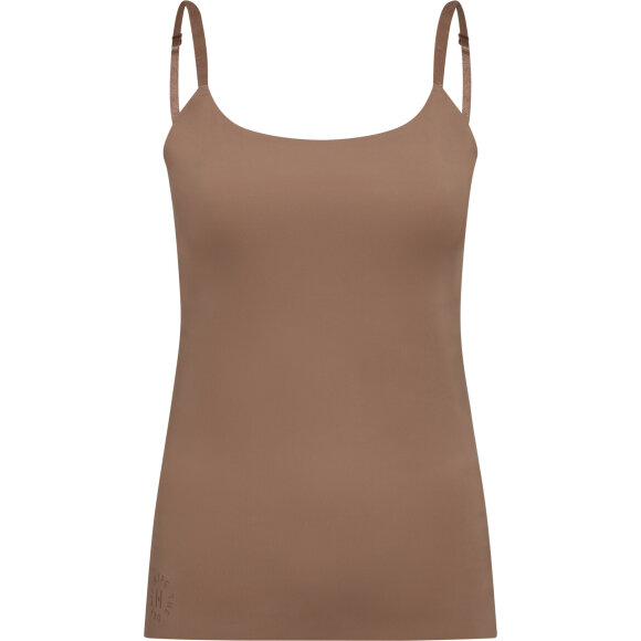 Hype The Detail Top - mokka - Toppe til dame - Sommertoppe mm. - Hype The Detail 