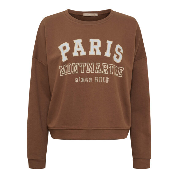Marta sweatshirt - Oceana - Brun - Dame - Sweatshirts - Marta