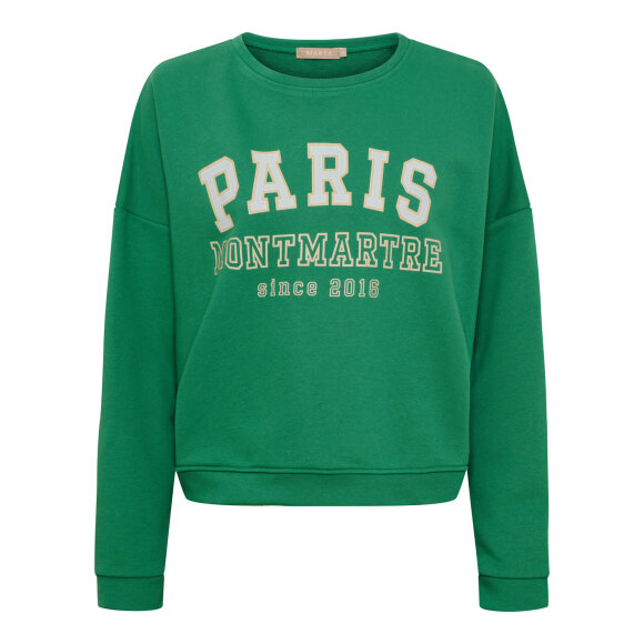 Marta sweatshirt - Oceana - Grøn - Dame - Sweatshirts - Marta