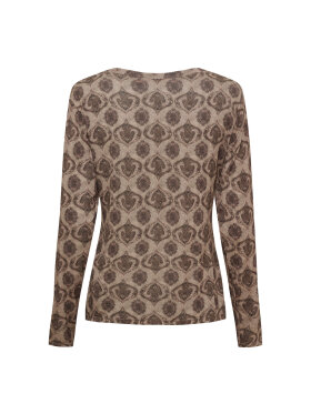 Marta bluse - Elissa - Fango160 - Dame - Bluser - Marta