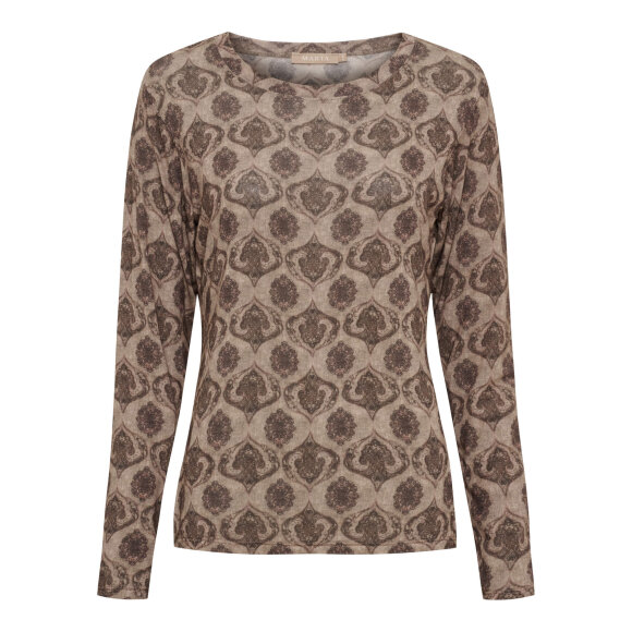 Marta bluse - Elissa - Fango160 - Dame - Bluser - Marta
