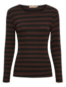 Marta Bluse - Sort/brun - Dame - Bluser - Marta