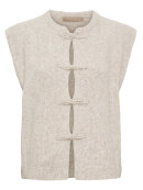 Marta Vest strik - MdcCelestia - Beige - Dame - Veste - Marta